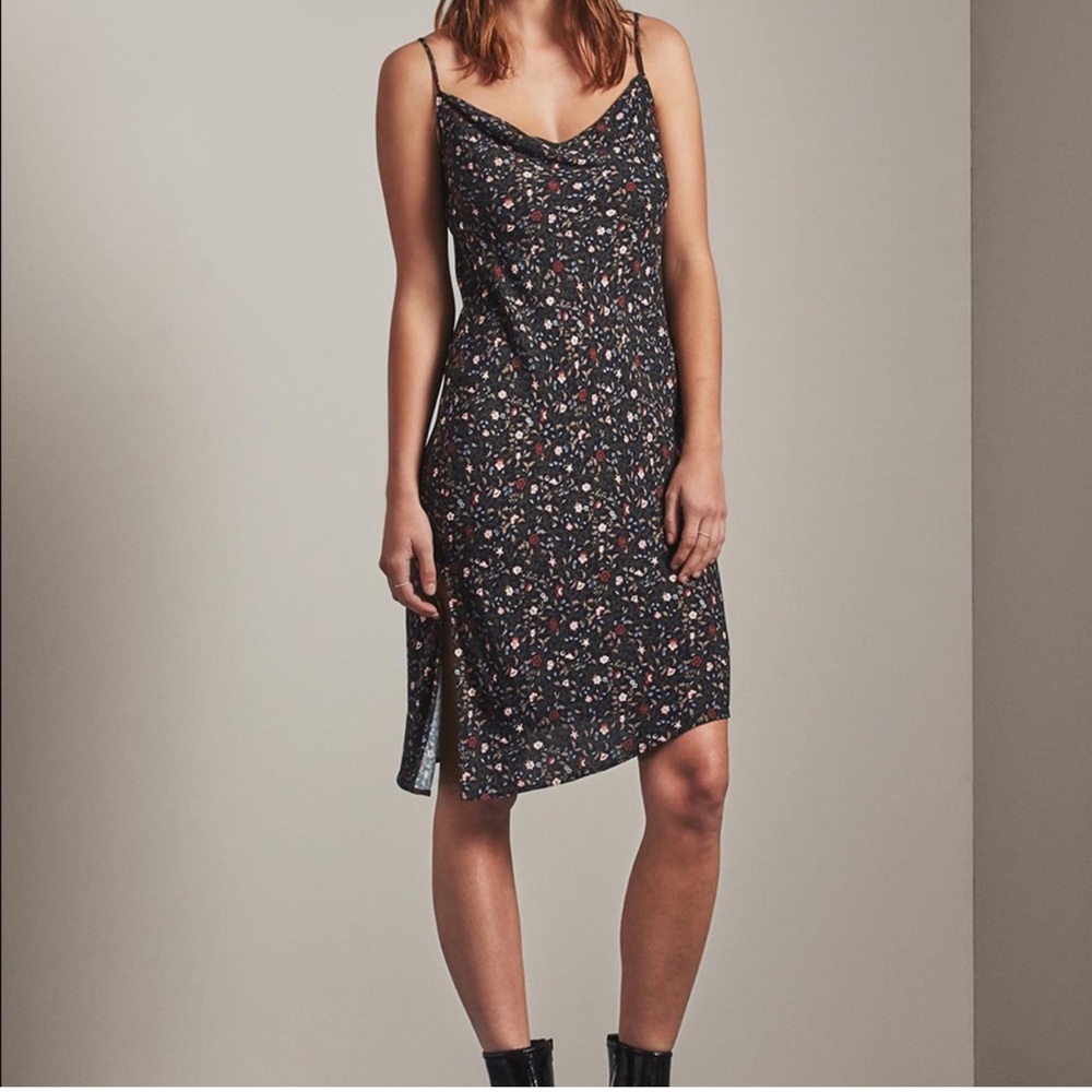 AG JEANS Gia Dress in After Dark Multi, Size S